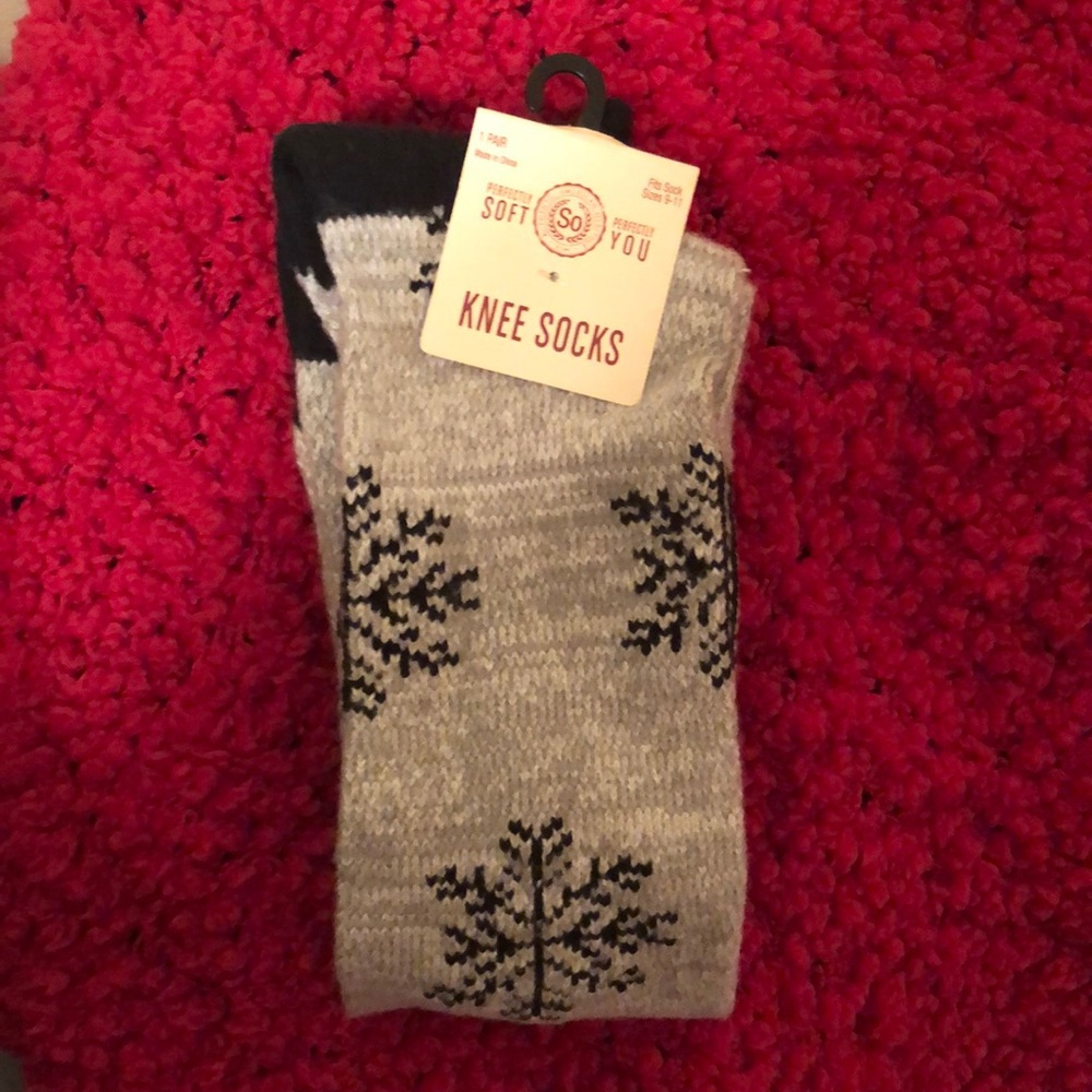 Knee socks by “SO”, NWT